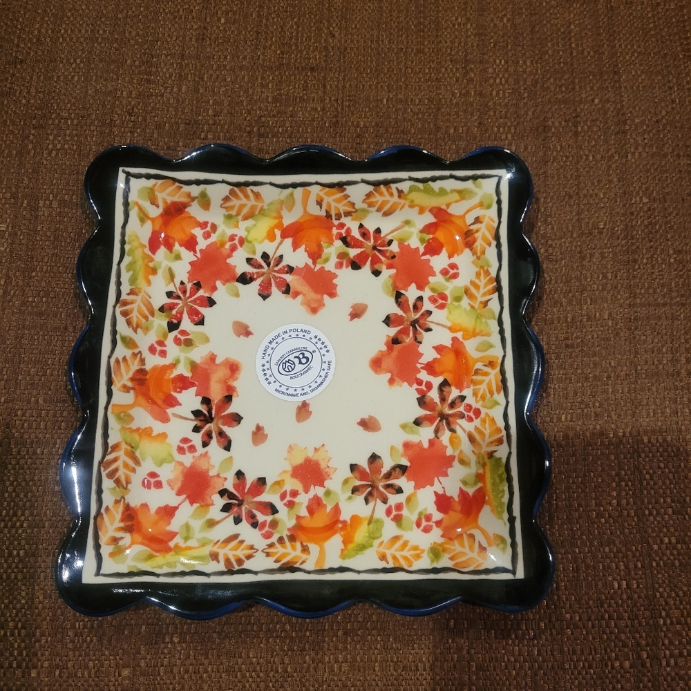 7 x 8" Square Dinner Plate